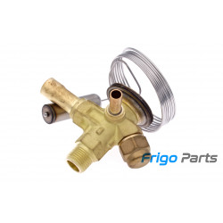 Détendeur thermostatique, TE 2, 3/8in x 1/2in Angleway conique Solder/Solder